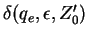 $\delta(q_e,\epsilon,Z'_0)$