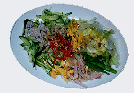 \includegraphics[width=6cm]{hiyashi.ps}