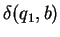 $\delta(q_1,b)$