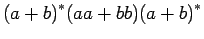 ${(a+b)}^*(aa+bb){(a+b)}^*$