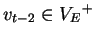 $ v_{t-2}\in {{V_E}^{}}^+$