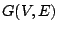 $G(V,E)$