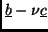 $\underline{b}-\nu{\underline{c}}$