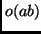 $ o(ab)$