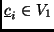 $ \underline {c}_i\in V_1$