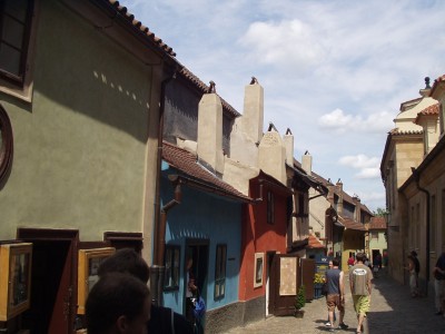 The Golden Lane in Prague