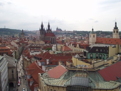 The Tyn church in Prague