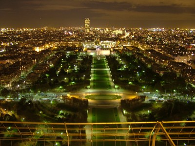 Champ de Mars (next to the Eiffel Tower)